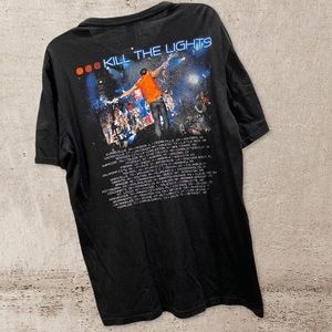 Luke Bryan Kill The Lights 2016 Tour T-Shirt Sz L